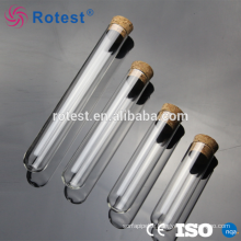 wholesale glass test tube with cork for sale